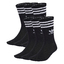 3-Streifen Crew Socken 6 Paar black