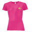 Shirt dames Volleybaldirect Open neonpink