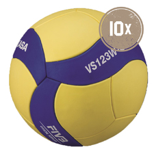 VOLLEYBAL VS123W-SL - Pakket 10 ballen