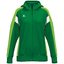 CELEBRATE 125 Trainingsjack met capuchon dames smaragdgreengecko
