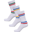 hml3-PACK SOCKS CHEVRON HIGH RETRO whitebarbadoscherryedenskyd