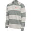 hmlLOOSE STRIPED POLO L/S belgianblock
