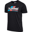 hmlPULSE GRAPHIC T-SHIRT S/S blackwhite
