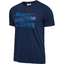 hmlPULSE GRAPHIC T-SHIRT S/S dressblues