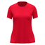 T-Shirt Uni Damen rot