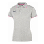 Wom Mizuno Polo Damen heathergreypinkfuo