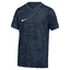 Kids  Dri-Fit Precision VII JSY SS midnightnavydarkobsidianwhite