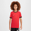 Academy Big Kids' Dri-FIT Short-Sleeve Soccer Top universityredblackwhitewhite