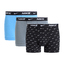 Essential Cotton Stretch Trunk 3 Boxershort swooshprintcoolgreyuniblue