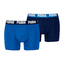 Everyday Basic 2P Boxershort blau