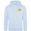 Hoodie Volleybaldirect Open skyblue