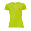 Shirt dames Volleybaldirect Open neongreen