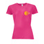 Shirt dames Volleybaldirect Open neonpink