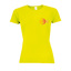 Shirt dames Volleybaldirect Open neonyellow