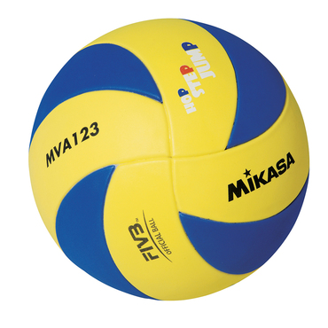 boete tweedehands vod Volleybal Mva 123 Volleyballen blau Mikasa 1119-5-blaugelb -  volleybaldirect.nl