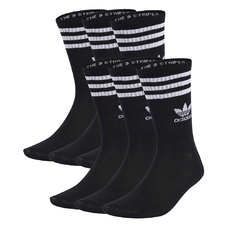 3-Streifen Crew Socken 6 Paar-2393996
