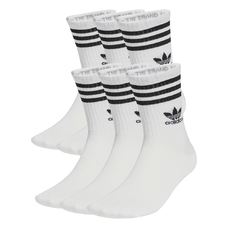 3-Streifen Crew Socken 6 Paar-2393990