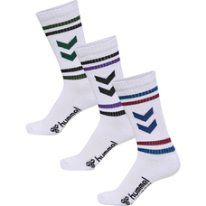 hml3-PACK SOCKS CHEVRON HIGH RETRO-2395089