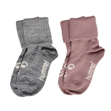 hmlMINI WOOL 2-PACK SOCKS-2398133
