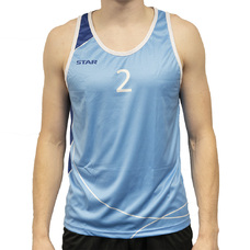 STAR BEACHWEAR BEACHVOLLEY SINGLET met NR. 2