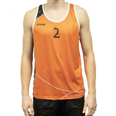 STAR BEACHWEAR BEACHVOLLEY SINGLET met NR. 2