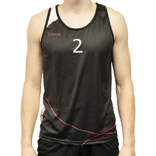 STAR BEACHWEAR BEACHVOLLEY SINGLET met NR. 2