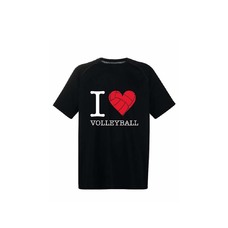 I Love volleyball shirt jeugd